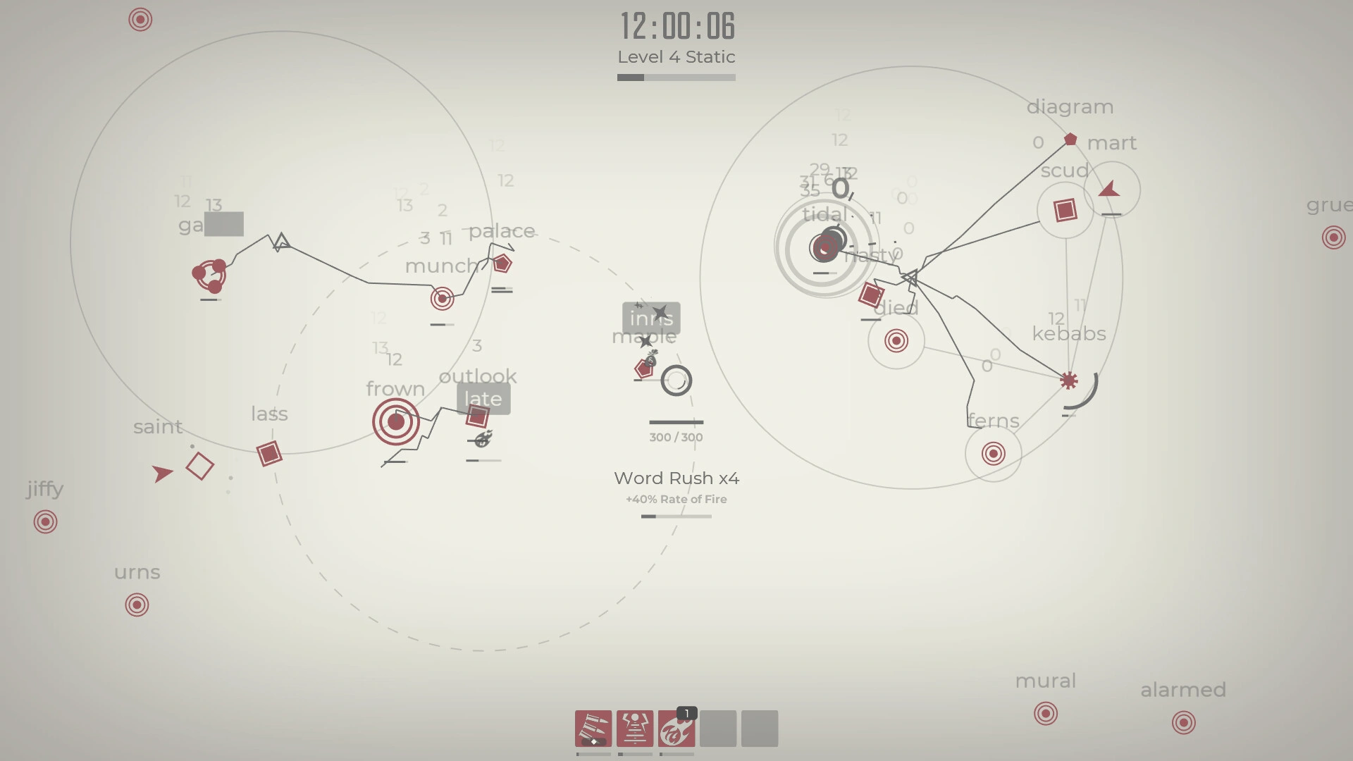 Glyphica: Typing Survival - screenshot 2