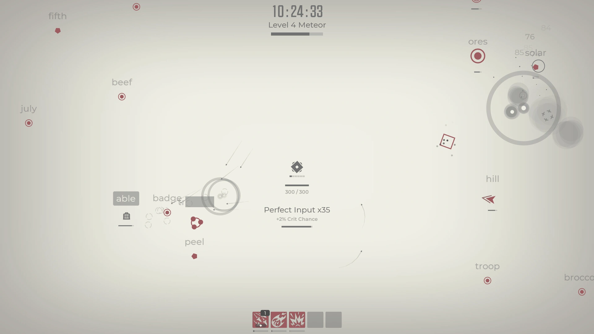 Glyphica: Typing Survival - screenshot 7